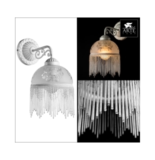 Бра ARTE LAMP A9560AP-1WG PERLINA Е27 1х40W 230V