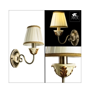 Бра ARTE LAMP A9570AP-1WG BENESSERE Е14 1х40W 230V