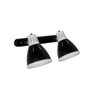 Спот Arte Lamp A2215AP-2BK Marted E27 2x40W IP20