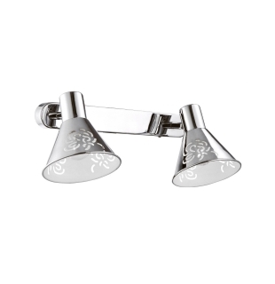 Спот Arte Lamp A5218AP-2CC CONO Е14 2х40Вт 230В