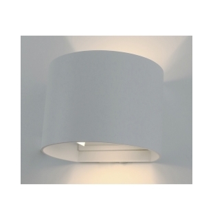 Уличный настенный светильник Arte Lamp A1415AL-1WH Rullo LED 1x6W IP54