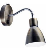 Бра Arte Lamp A1408AP-1AB DORM Е14 1х40Вт 230В