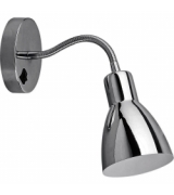 Бра Arte Lamp A1408AP-1SS DORM Е14 1х40Вт 230В