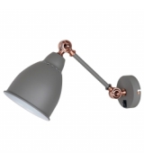 Бра Arte Lamp A2054AP-1GY Braccio E27 1x60W IP20