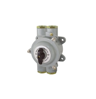 Пакетный выключатель ПВ2-100 2П 100А 220В, силуминовый корпус, IP56 TDM