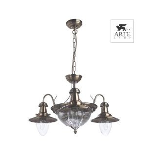 Люстра подвесная ARTE LAMP A5518LM-2-3AB FISHERMAN Е27 5х60W 230V