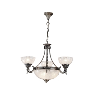 Люстра подвесная Arte Lamp A5861LM-3-3WG Fedelta E27 6x60W IP20