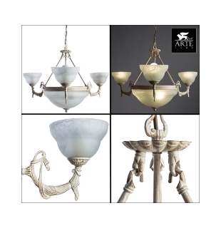 Люстра подвесная ARTE LAMP A8777LM-3-3WG ATLAS NEO Е14 6х40W 230V