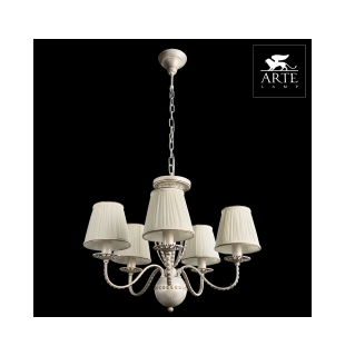 Люстра двойного крепления ARTE LAMP A2046LM-5WG CALAMARO Е14 5х60W 230V