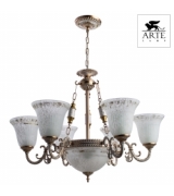 Люстра подвесная ARTE LAMP A1032LM-6-3WG DELIZIA 9xE27 60W 220V IP20