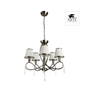 Люстра подвесная ARTE LAMP A1035LM-5AB LOGICO Е14 5х40W 230V