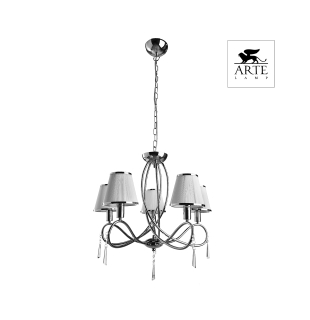 Люстра подвесная ARTE LAMP A1035LM-5CC LOGICO Е14 5х40W 230V