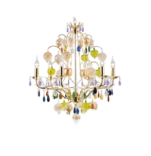 Люстра подвесная Arte Lamp A2011LM-6GO RICCHEZZA E14 6x40W IP20