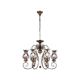 Люстра подвесная Arte Lamp A2053LM-6BR PALERMO Е14 6х60Вт 230В