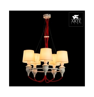 Люстра подвесная Arte Lamp A3325LM-5WH SERGIO Е14 5х40Вт 230В