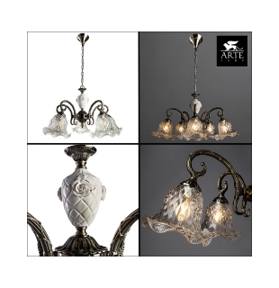 Люстра подвесная ARTE LAMP A3902LM-5AB NUANCE 5xE14 40W 220V IP20