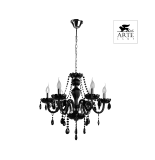 Люстра подвесная ARTE LAMP A3964LM-6BK TEATRO 230V