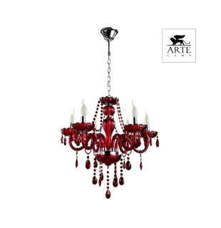 Люстра подвесная ARTE LAMP A3964LM-6RD TEATRO 230V
