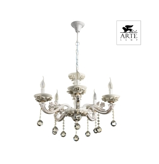 Люстра подвесная Arte Lamp A5311LM-5WH DULCINEA Е14 5х40Вт 230В