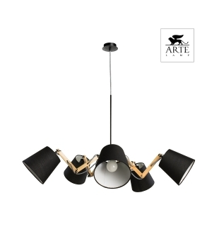 Люстра подвесная ARTE LAMP A5700LM-5BK PINOCCIO Е14 5х40W 230V