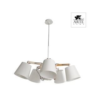 Люстра подвесная ARTE LAMP A5700LM-5WH PINOCCIO Е14 5х40W 230V