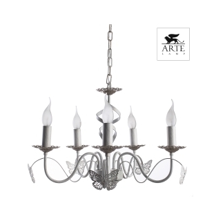 Люстра подвесная ARTE LAMP A6114LM-5WG ALI 5xE14 40W 220V IP20