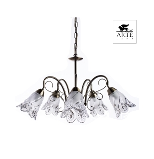 Люстра подвесная ARTE LAMP A6273LM-5AB FIORITA 5xE14 60W 220V IP20