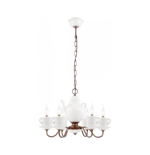 Люстра подвесная ARTE LAMP A6483LM-6WH SERVIZIO Е14 6х40W 230V