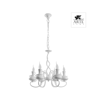 Люстра подвесная ARTE LAMP A6819LM-6WH VASO 6x40W E14 230V