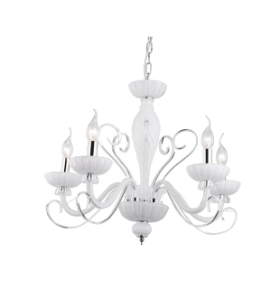 Люстра подвесная Arte Lamp A7195LM-5WH Odetta E14 5x40W IP20