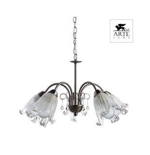 Люстра подвесная ARTE LAMP A7957LM-5SS SUSSURRO 5xE27 40W 220V IP20