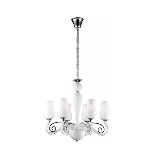 Люстра подвесная ARTE LAMP A8110LM-6WH BIANCANEVE Е14 6х40W 230V