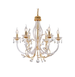 Люстра подвесная Arte Lamp A8230LM-6GO ALIGOTE E14 6x40W IP20