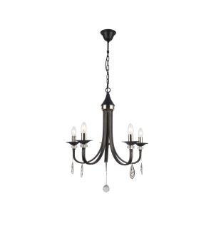 Люстра подвесная Arte Lamp A8540LM-5BK DALLAS Е14 5х40Вт 230В