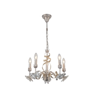 Люстра подвесная Arte Lamp A8626LM-5WG Libellula E14 5x40W IP20