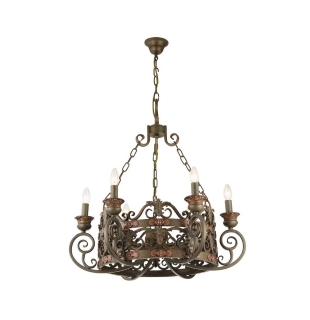 Люстра подвесная ARTE LAMP A8852LM-6BR CAPITELLO 6хЕ14 60W