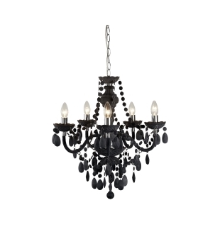 Люстра подвесная Arte Lamp A8888LM-5GY Morris E14 5x40W IP20