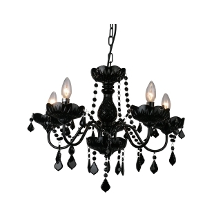 Люстра подвесная Arte Lamp A8918LM-5BK Odillia E14 5x40W IP20