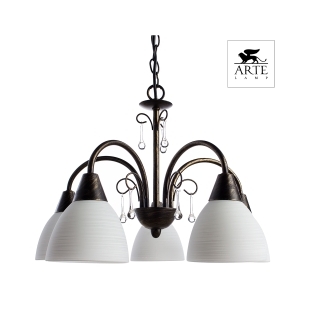 Люстра подвесная ARTE LAMP A9312LM-5BR SEGRETO 5xE14 40W 220V IP20