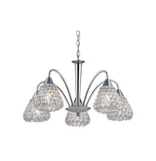 Люстра подвесная Arte Lamp A9466LM-5CC Adamello E14 5x40W IP20