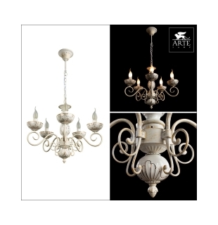 Люстра подвесная Arte Lamp A9594LM-5WG LUCIA Е14 5х40Вт 230В