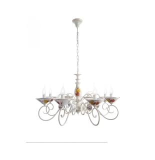 Люстра подвесная ARTE LAMP A2061LM-8WG FIORATO Е14 8х60W 230V