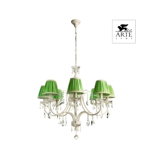 Люстра подвесная Arte Lamp A3082LM-8WG VEIL Е14 8х60Вт 230В