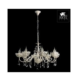 Люстра подвесная Arte Lamp A4554LM-8WG FLEECE Е14 8х40Вт 230В