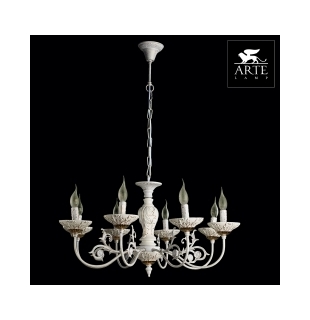 Люстра подвесная Arte Lamp A5326LM-8WG FAINA Е14 8х60Вт 230В