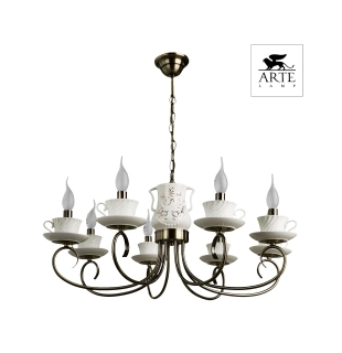 Люстра подвесная Arte Lamp A6380LM-8AB TEAPOT Е14 8х40Вт 230В