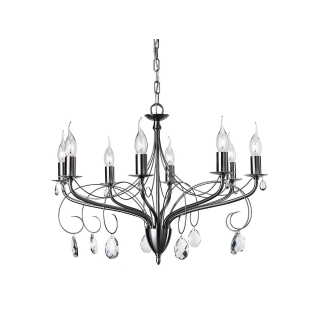 Люстра подвесная Arte Lamp A6645LM-8SS Purezza E14 8x40W IP20
