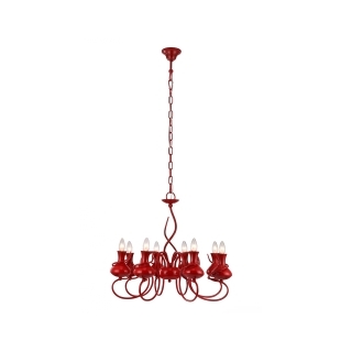 Люстра подвесная Arte Lamp A6819LM-8RD VASO Е14 8х60Вт 230В