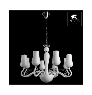 Люстра подвесная ARTE LAMP A8110LM-8WH BIANCANEVE Е14 8х40W 230V