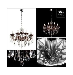 Люстра подвесная Arte Lamp A8121LM-8CC VESUVIUS Е14 8х40Вт 230В